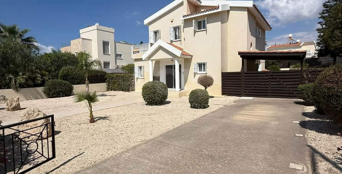 Luxury four Bedroom Detached Villa with Private Pool & Sea Views for Sale in Sea Caves – St George, Paphos | Full title deeds