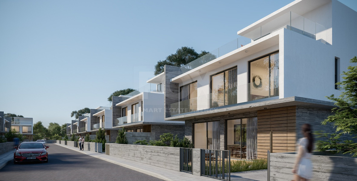 Three-Bedroom Villa with Private Pool and Roof Garden in Kato Paphos, for sale