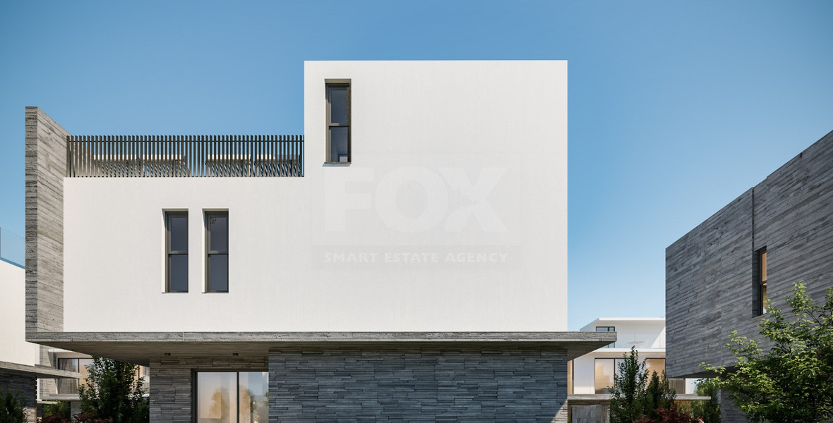 Three-Bedroom Villa with Private Pool and Roof Garden in Kato Paphos, for sale