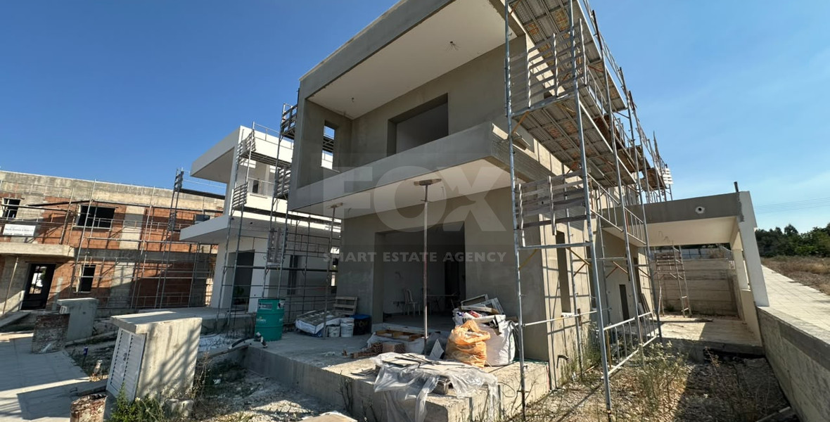 Contemporary three Bedroom Villa for Sale in Emba, Paphos with Panoramic Sea Views