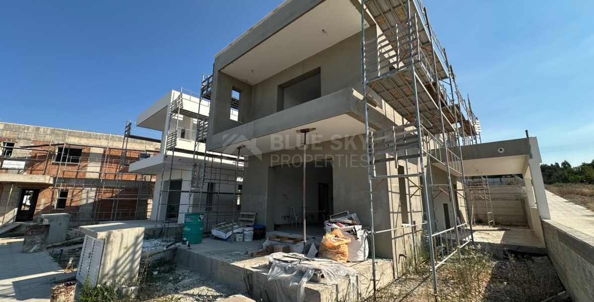 Contemporary three Bedroom Villa for Sale in Emba, Paphos with Panoramic Sea Views