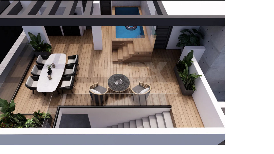 Luxury 2-Bedroom Apartment with Potential 3rd Bedroom, Private Roof Garden & Pool for Sale in Agios Athanasios, Limassol