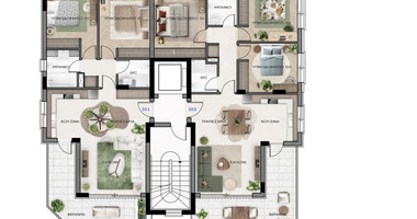 Contemporary 3-Bedroom Apartment in Agios Ioannis