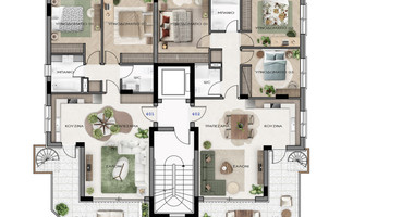 Top-Floor 2-Bedroom Apartment with Private Roof Garden