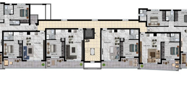 Contemporary 2-Bedroom Apartment on the Fourth Floor