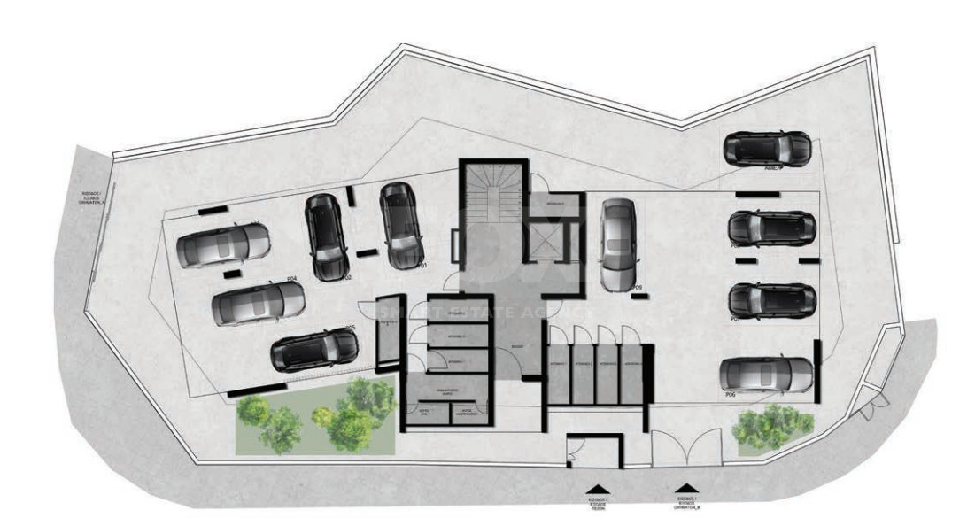 Contemporary 1-Bedroom Apartment with Generous Outdoor Space