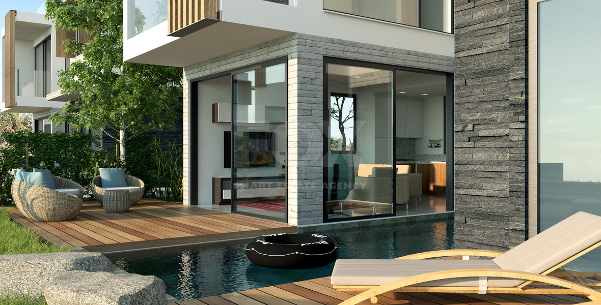 Three bedroom villas luxury Villa in Anavargos, Paphos | Private Pool & Roof Garden, for sale