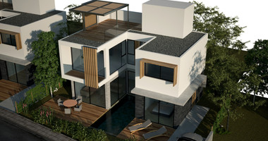 Three bedroom villas luxury Villa in Anavargos, Paphos | Private Pool & Roof Garden, for sale