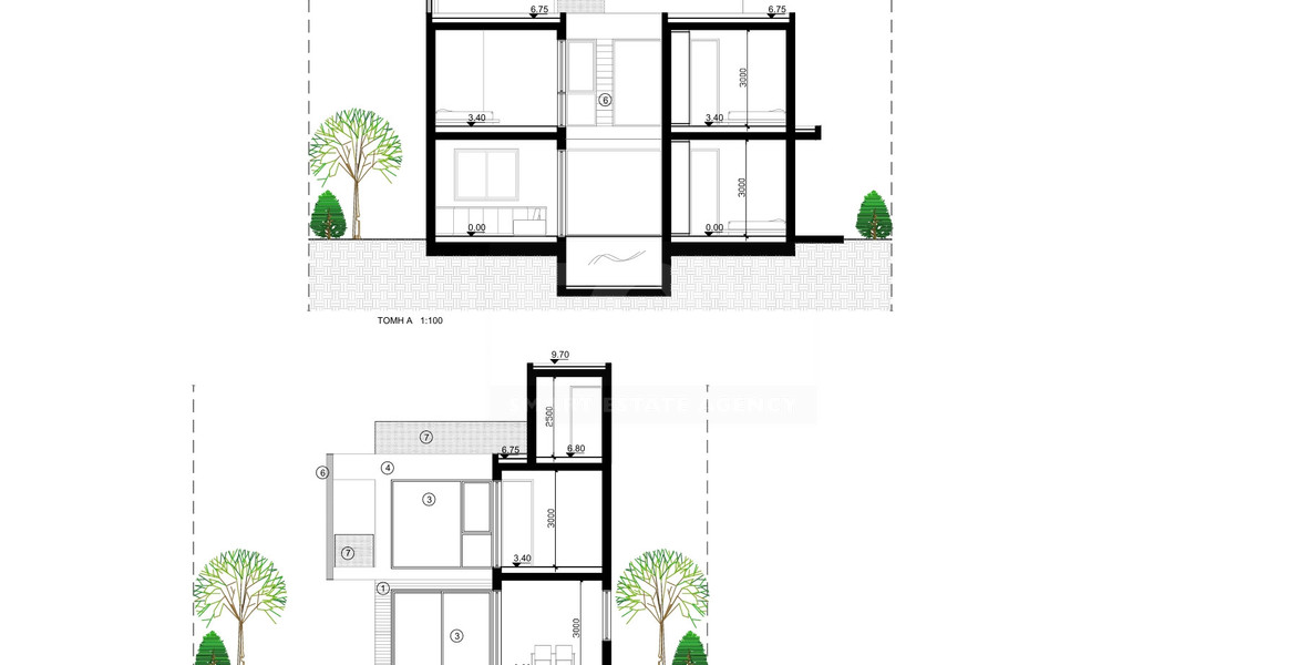 Three bedroom villas luxury Villa in Anavargos, Paphos | Private Pool & Roof Garden, for sale