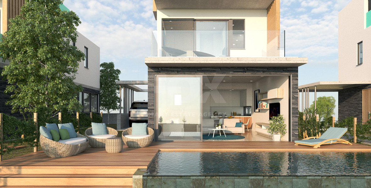 For sale , three-bedroom  Villas in Anavargos, Paphos | Modern Family Living  in a Prime Paphos Location