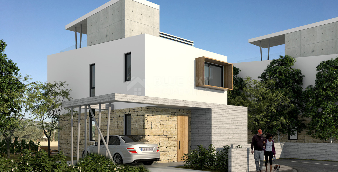 For sale Exclusive four Bedroom Villas in Anavargos, Paphos |  Roof Garden
