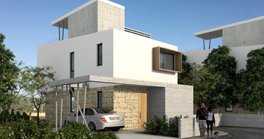 For sale Exclusive four Bedroom Villas in Anavargos, Paphos |  Roof Garden