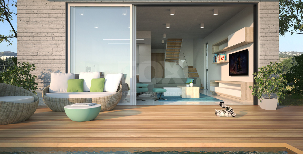 For sale Exclusive three Bedroom Villas in Anavargos, Paphos |  Roof Garden