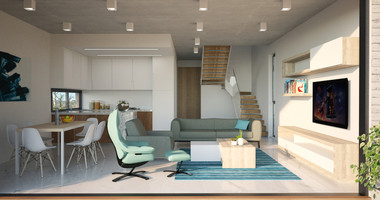 For sale Exclusive three Bedroom Villas in Anavargos, Paphos |  Roof Garden