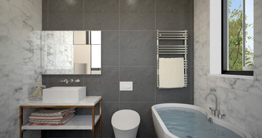 For sale Exclusive three Bedroom Villas in Anavargos, Paphos |  Roof Garden