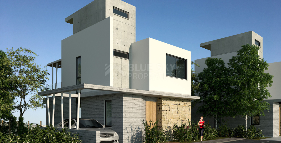 For sale Exclusive three Bedroom Villas in Anavargos, Paphos |  Roof Garden