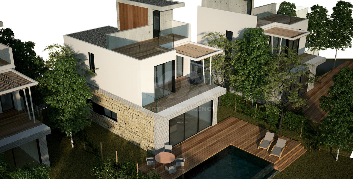 For sale Exclusive three Bedroom Villas in Anavargos, Paphos |  Roof Garden