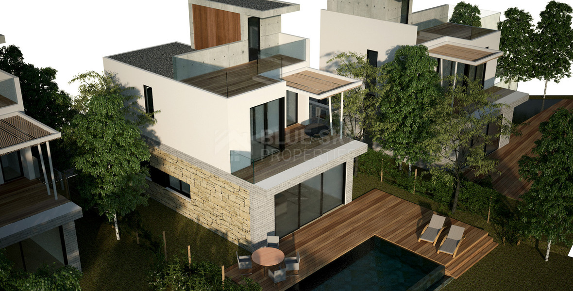 For sale Exclusive three Bedroom Villas in Anavargos, Paphos |  Roof Garden