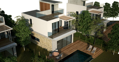 For sale Exclusive three Bedroom Villas in Anavargos, Paphos |  Roof Garden