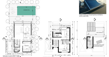 For sale Exclusive three Bedroom Villas in Anavargos, Paphos |  Roof Garden