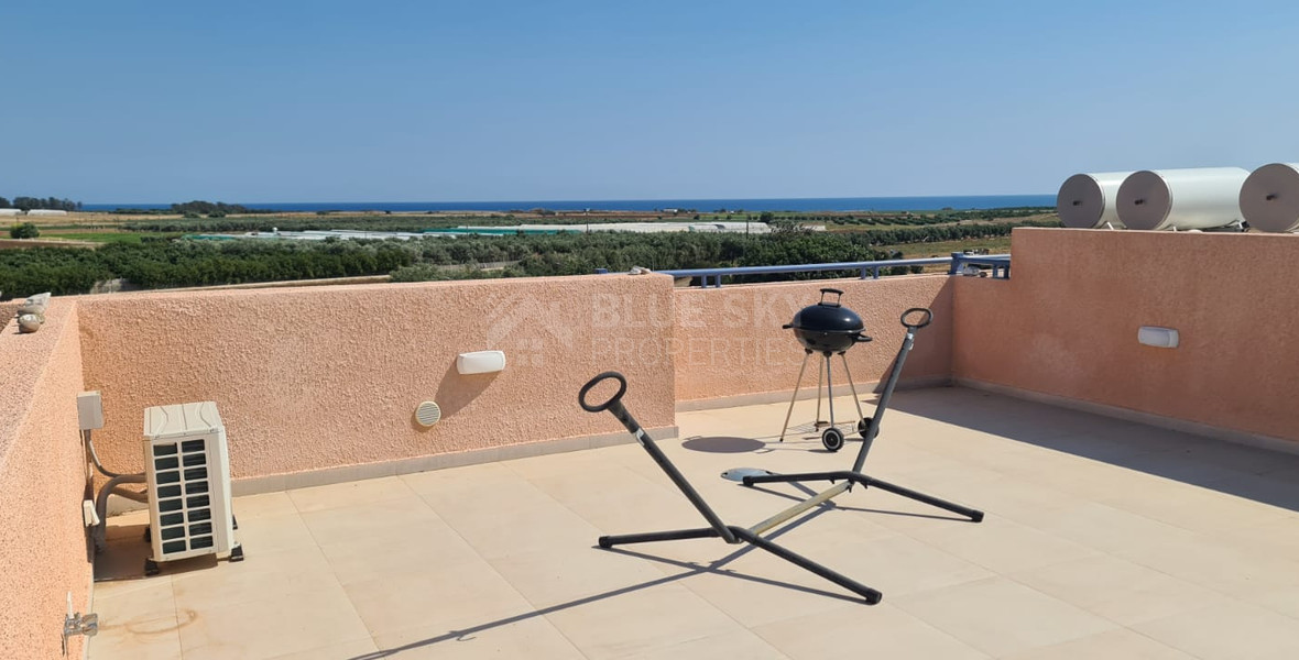 Seafront One -Bed Apartment in Mandria with Pool and roof top for sale