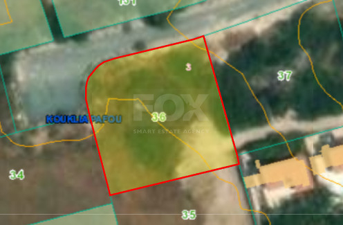 Exclusive 1,361 m² Residential Building Plot for Sale in Kouklia, Paphos