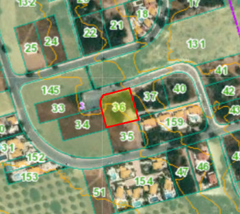 Exclusive 1,361 m² Residential Building Plot for Sale in Kouklia, Paphos