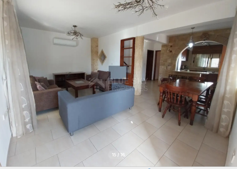 Four-Bedroom Furnished House for Rent in Tremithousa, Paphos | Sea & Mountain Views , for Rent