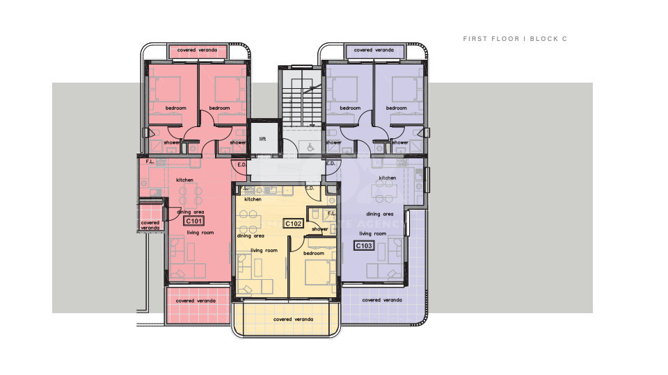 Elevated 1-Bedroom Residence with 15.50 m² Covered Veranda