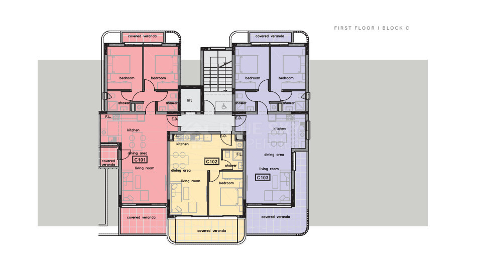Elevated 1-Bedroom Residence with 15.50 m² Covered Veranda