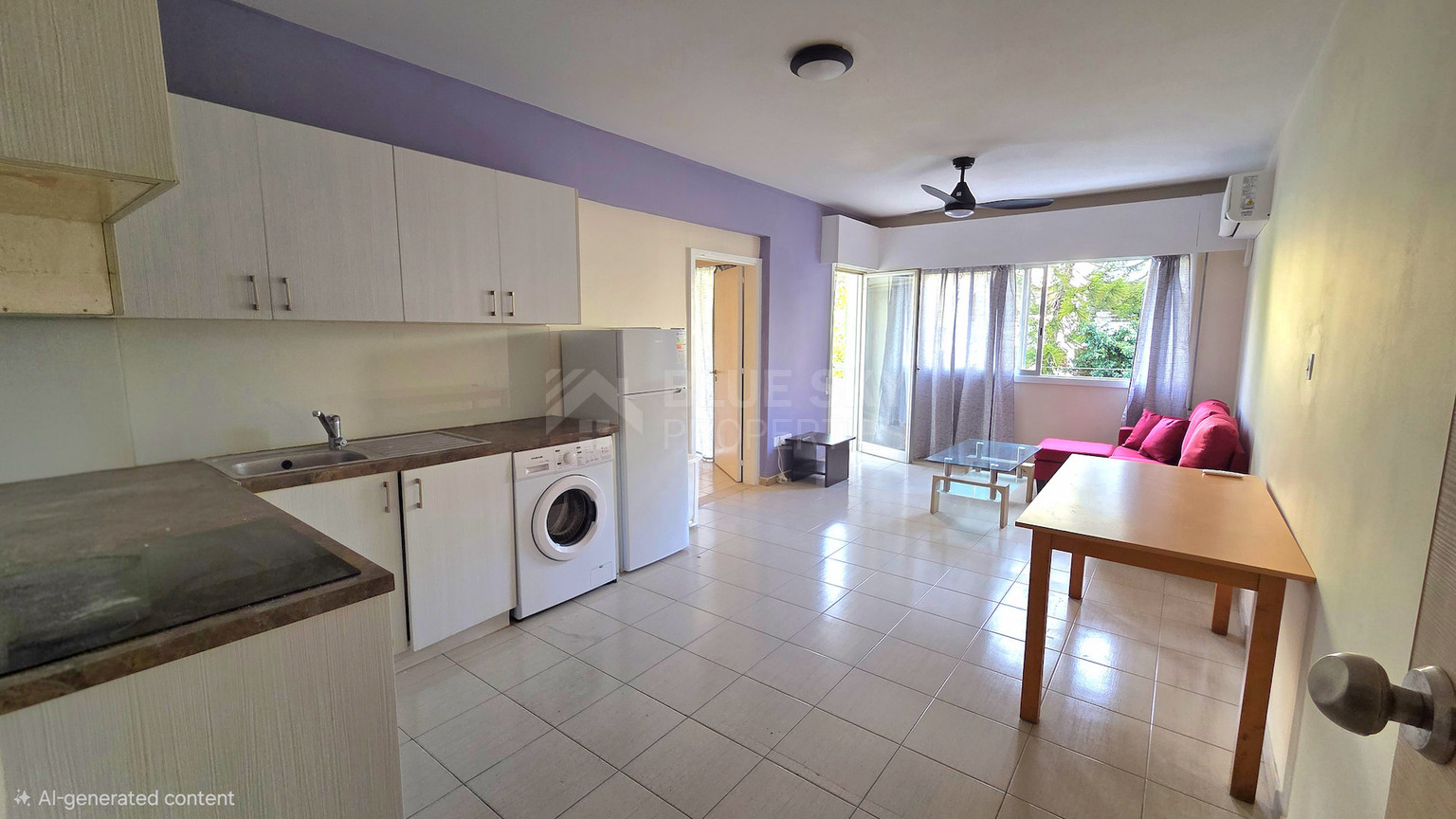 Modern 1-Bedroom Apartment for Rent in Neapoli – 300m from the Sea