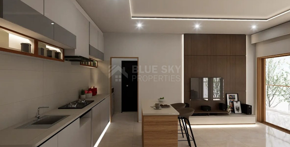 Modern 1-Bedroom Apartment for Sale in Kato Polemidia, Limassol Brand-New Development | Energy Class A | 67 m² Total Area | Covered Veranda | Photovoltaic System | Parking & Storage