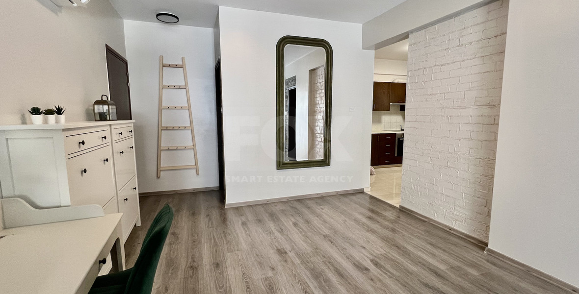 Fully Renovated 2-Bedroom Apartment with Large Private Patio For Rent – Agia Fyla