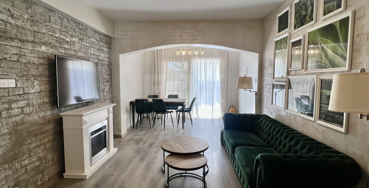 Fully Renovated 2-Bedroom Apartment with Large Private Patio For Rent – Agia Fyla