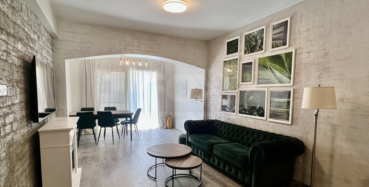 Fully Renovated 2-Bedroom Apartment with Large Private Patio For Rent – Agia Fyla