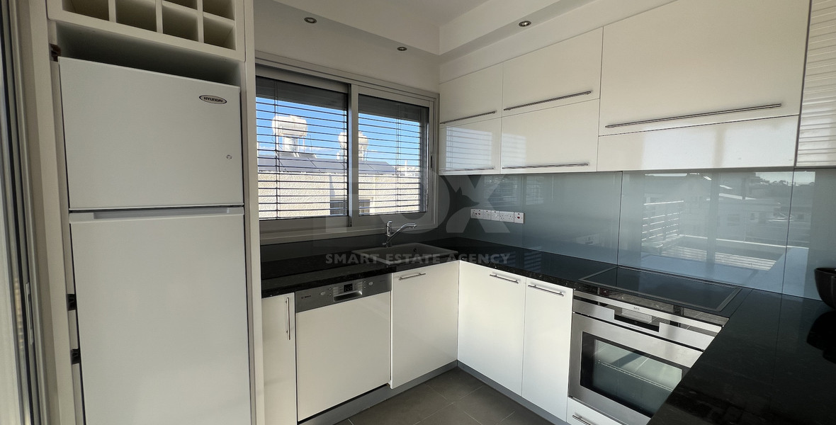 Top-Floor 1+1 Bed Apartment in Kapsalos with Views