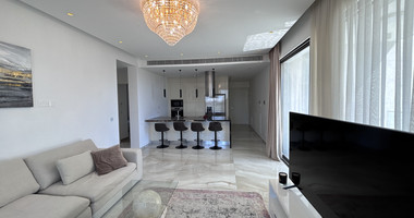 Modern Sea-View 2-Bed Apartment in Agios Tychon