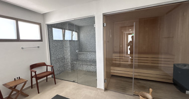 Modern Sea-View 2-Bed Apartment in Agios Tychon