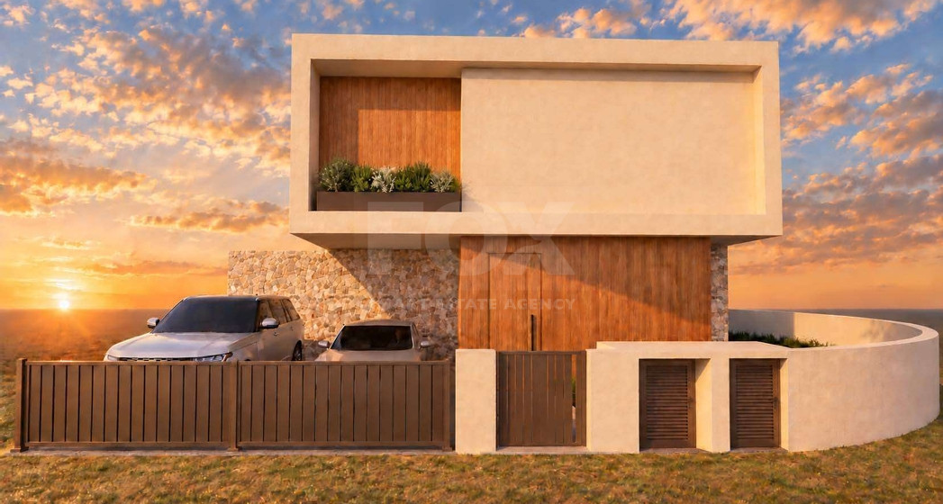 Three-Bedroom two storey  Villa with Garden for sale,  in Geroskipou, Paphos