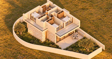 Three-Bedroom two storey  Villa with Garden for sale,  in Geroskipou, Paphos