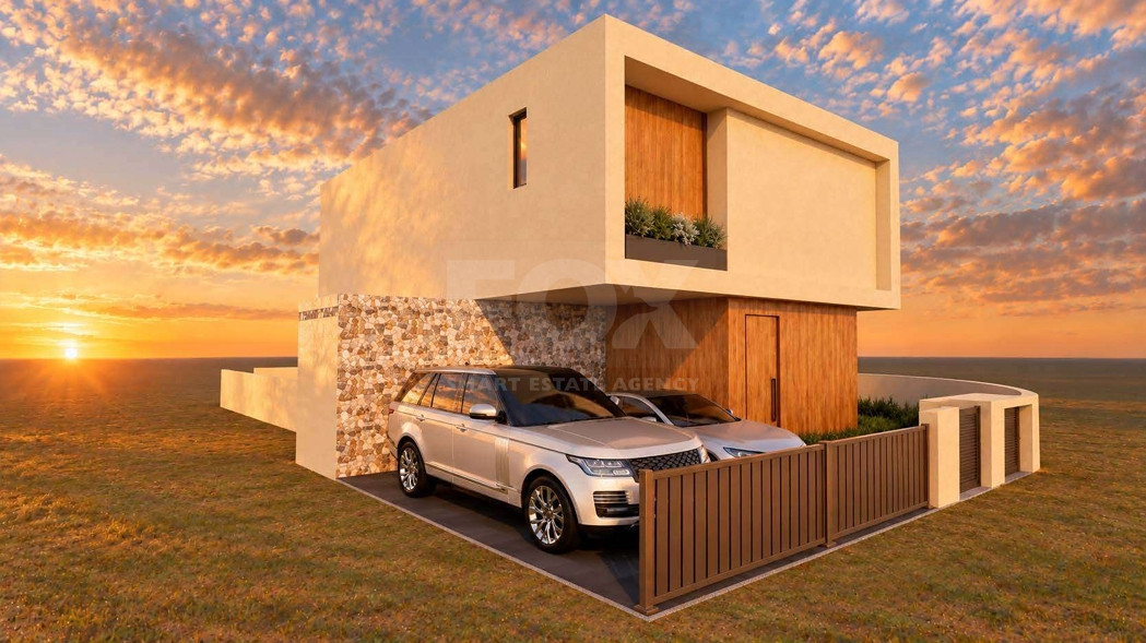 Three-Bedroom two storey  Villa with Garden for sale,  in Geroskipou, Paphos