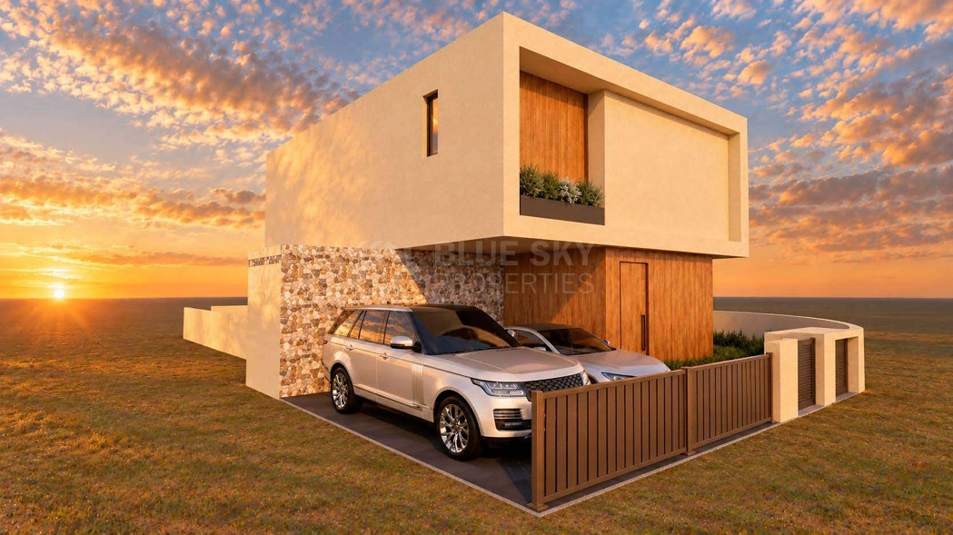 Three-Bedroom two storey  Villa with Garden for sale,  in Geroskipou, Paphos