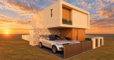 Three-Bedroom two storey  Villa with Garden for sale,  in Geroskipou, Paphos