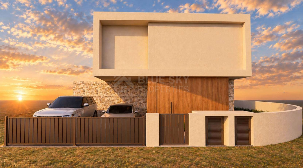 Three-Bedroom two storey  Villa with Garden for sale,  in Geroskipou, Paphos