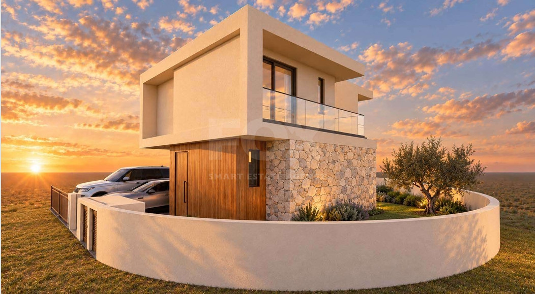 Three-Bedroom two storey  Villa with Garden for sale,  in Geroskipou, Paphos