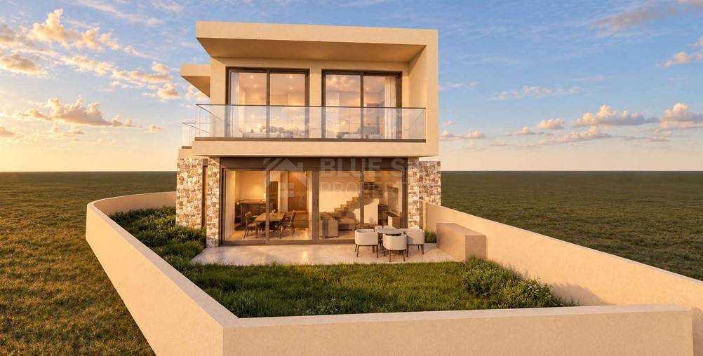 Three-Bedroom two storey  Villa with Garden for sale,  in Geroskipou, Paphos