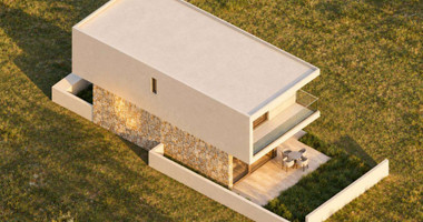Modern Three-Bedroom Villa in Geroskipou, Paphos with Garden and Communal Pool, For Sale.