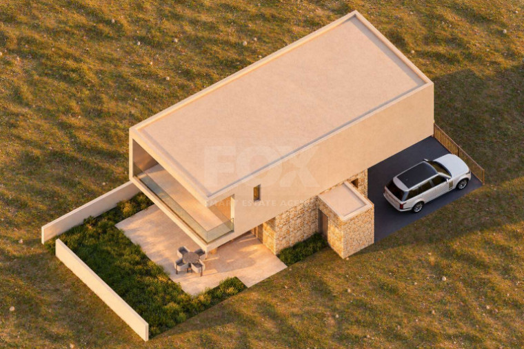 Modern Three-Bedroom Villa in Geroskipou, Paphos with Garden and Communal Pool, For Sale.