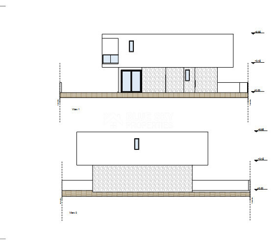Modern Three-Bedroom Villa in Geroskipou, Paphos with Garden and Communal Pool, For Sale.