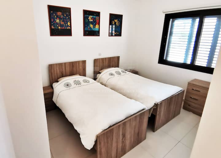 Three Bedroom Ground Floor Apartment with Private Garden & Pool Views ,Universal, Paphos
